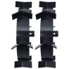 Roues métalliques pour cultivateur à essence 6,5 ch 2 pcs 