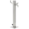 Colonne à eau de jardin carrée Acier inoxydable 65 cm 