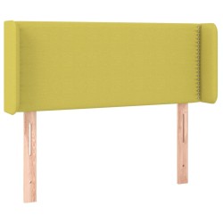 Tête de lit à LED Vert 93x16x78/88 cm Tissu 