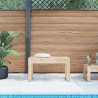 Banc de jardin 80x38x45 cm bois massif de pin 