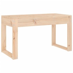 Banc de jardin 80x38x45 cm bois massif de pin 