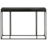 Table console Noir 110x35x76 cm Bois d'acacia et de manguier 