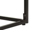 Table console Noir 110x35x76 cm Bois d'acacia et de manguier 