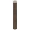 Pieds de table basse en forme de V, 2 pièces, acier naturel, 60 x (42-43,3) cm 
