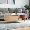 Table basse Chêne sonoma 90x50x36,5 cm Bois d'ingénierie 