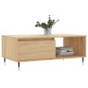 Table basse Chêne sonoma 90x50x36,5 cm Bois d'ingénierie 