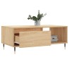 Table basse Chêne sonoma 90x50x36,5 cm Bois d'ingénierie 
