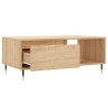 Table basse Chêne sonoma 90x50x36,5 cm Bois d'ingénierie 