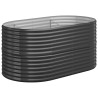 Lit surélevé de jardin Acier enduit de poudre Anthracite 