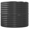 Lit surélevé de jardin Acier enduit de poudre Anthracite 
