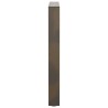 Pieds de table à manger en forme de V 3 pièces Acier naturel 70 x (72-73,3) cm 
