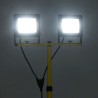 Projecteur à LED avec trépied 2x50 W Blanc froid  
