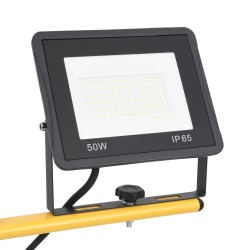 Projecteur à LED avec trépied 2x50 W Blanc froid  
