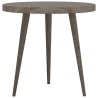 Ensemble de tables d'appoint 3 pcs Gris MDF et fer 