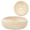 Lavabo 40 x 12 cm Marbre Crème 