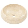 Lavabo 40 x 12 cm Marbre Crème 