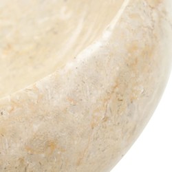 Lavabo 40 x 12 cm Marbre Crème 