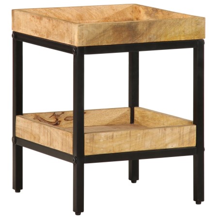 Table d'appoint 35x35x45 cm Bois massif de manguier 