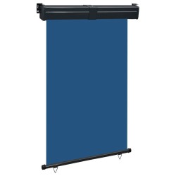 Auvent latéral de balcon 125x250 cm Bleu 