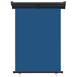 Auvent latéral de balcon 125x250 cm Bleu 