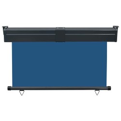 Auvent latéral de balcon 125x250 cm Bleu 