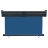 Auvent latéral de balcon 125x250 cm Bleu 