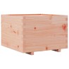 Jardinière 70x70x49,5 cm bois massif douglas 