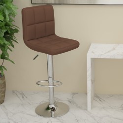 Tabouret de bar Marron Tissu 