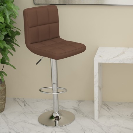 Tabouret de bar Marron Tissu 