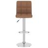 Tabouret de bar Marron Tissu 