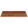 Dessus de table 100x50x3,8cm rectangulaire bois massif récupéré 