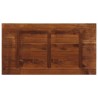 Dessus de table 100x50x3,8cm rectangulaire bois massif récupéré 