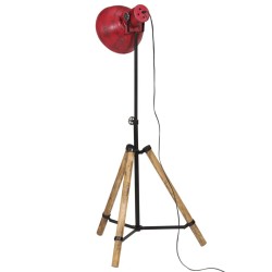 Lampadaire 25 W rouge délavé 75x75x90-150 cm E27 