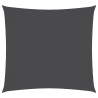 Parasol en tissu oxford carré 7x7 m anthracite 