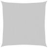 Voile d'ombrage gris clair 7x7 m 100% polyester oxford 