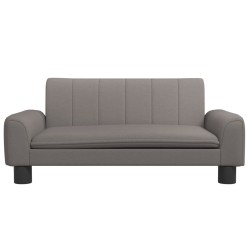 Canapé pour enfants taupe 70x45x30 cm tissu 