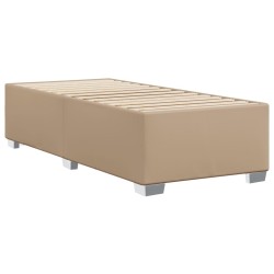 Cadre de lit sans matelas cappuccino 80x200 cm similicuir 