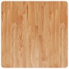 Dessus de table carré Marron clair 70x70x4cm Bois chêne traité 