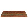 Dessus de table 90x50x3,8 cm rectangulaire bois massif récupéré 