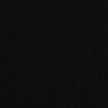 Lit pour chien noir 70x52x30 cm tissu 