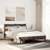 Cadre de lit sans matelas avec tête de lit 150x200 cm 