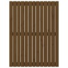 Tête de lit murale Marron miel 82,5x3x110 cm Bois massif de pin 