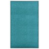 Paillasson lavable Cyan 90x150 cm 