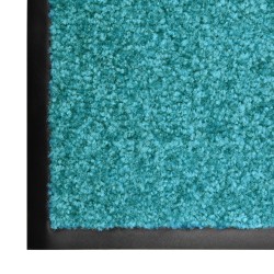 Paillasson lavable Cyan 90x150 cm 