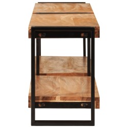 Meuble TV 180x30x40 cm bois d'acacia massif 