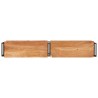Meuble TV 180x30x40 cm bois d'acacia massif 