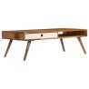 Table basse 110x50x35 cm Bois massif 