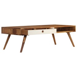 Table basse 110x50x35 cm Bois massif 