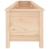 Lit surélevé de jardin 199,5x40x39 cm bois de pin massif 