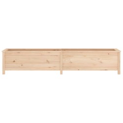 Lit surélevé de jardin 199,5x40x39 cm bois de pin massif 